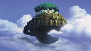 From the movie "Laputa Laputa: Castle in the Sky", 1986 